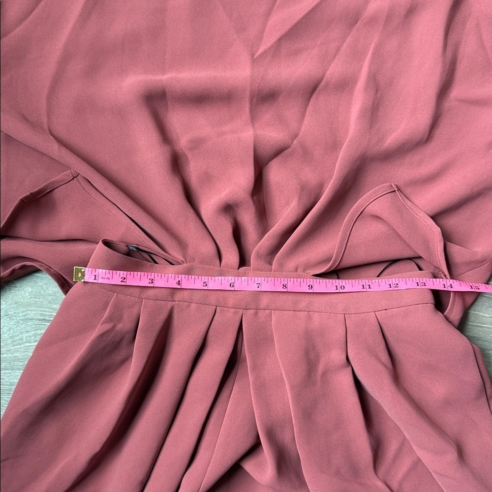 RACHEL COMEY PALOMA DRESS RUST 6 - Picture 11 of 12